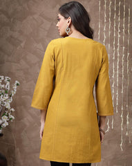 Embroidered Cotton Tunic