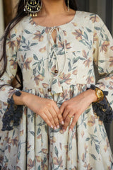 Cream color Cotton Top